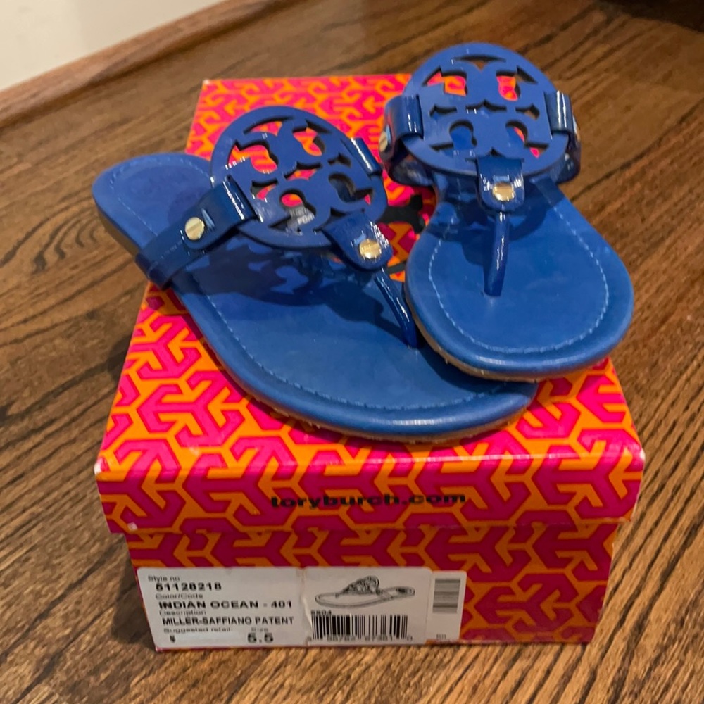 Tory Burch “Miller” Sandal   size 5.5